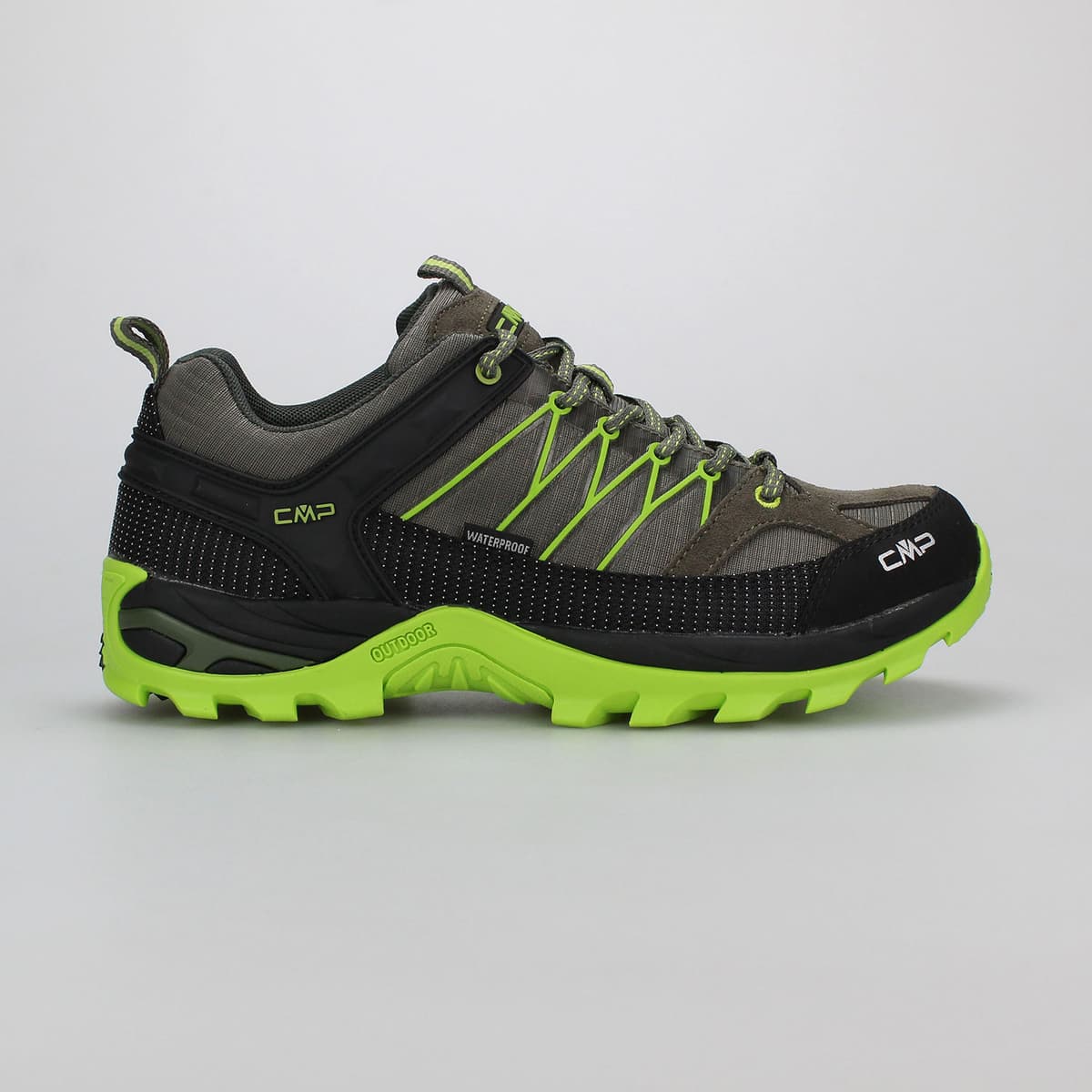Cmp Rigel Low Waterproof Trekking Shoes Χακι