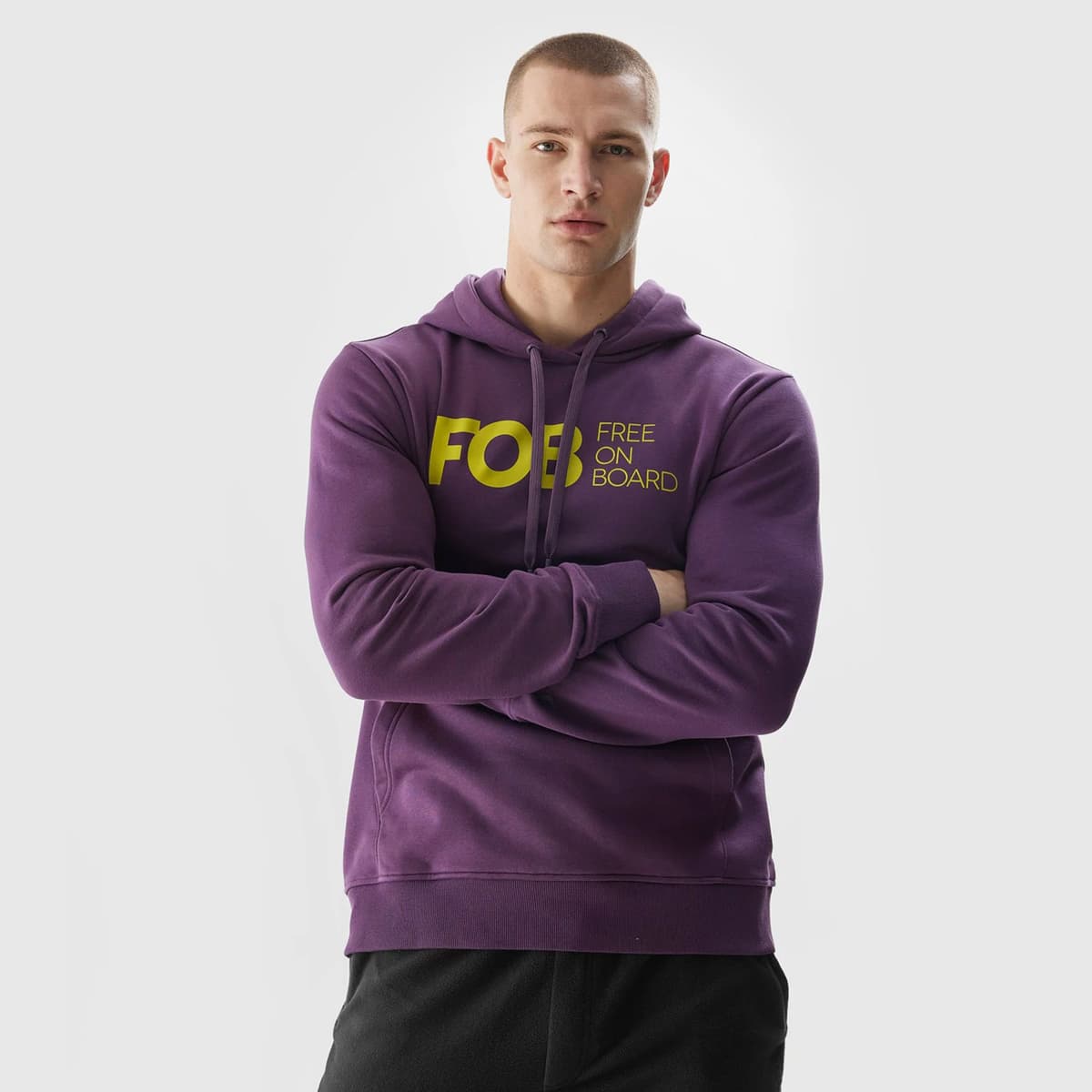 Men's Sports Hoodies & Sweatshirts 4F Black