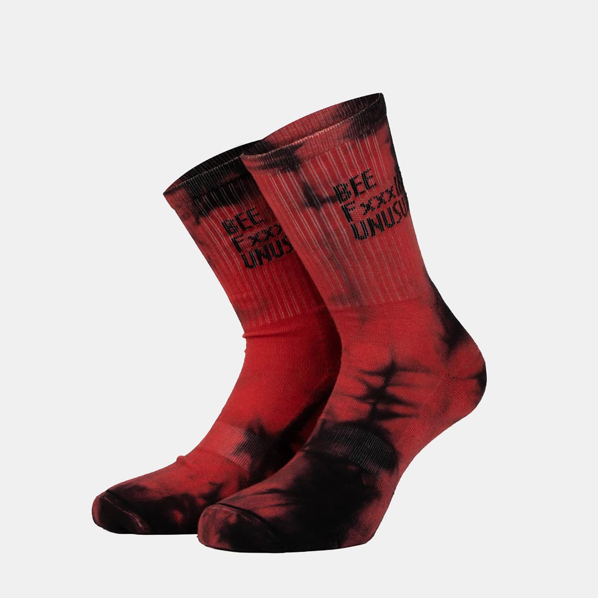 Bee Unusual Bee Fxxxing Unusual Tie Dye Socks Μπλε