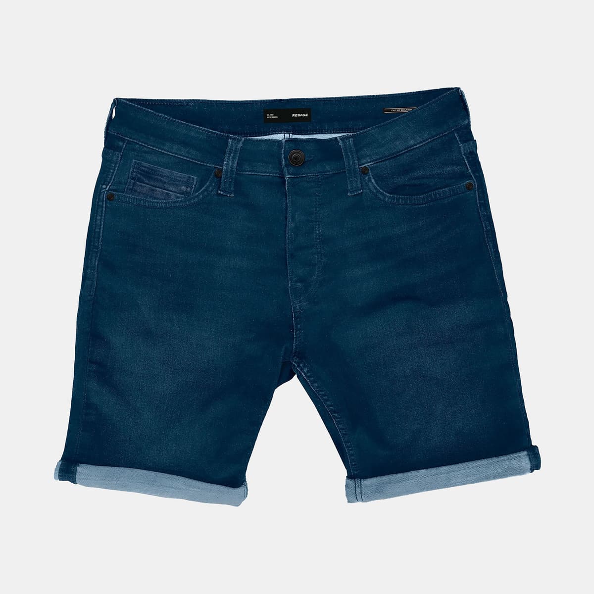 Rebase Jogger Denim Shorts Μπλε