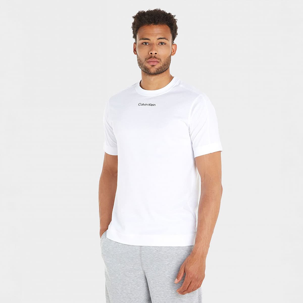 Calvin Klein Gym T-Shirt Ασπρο