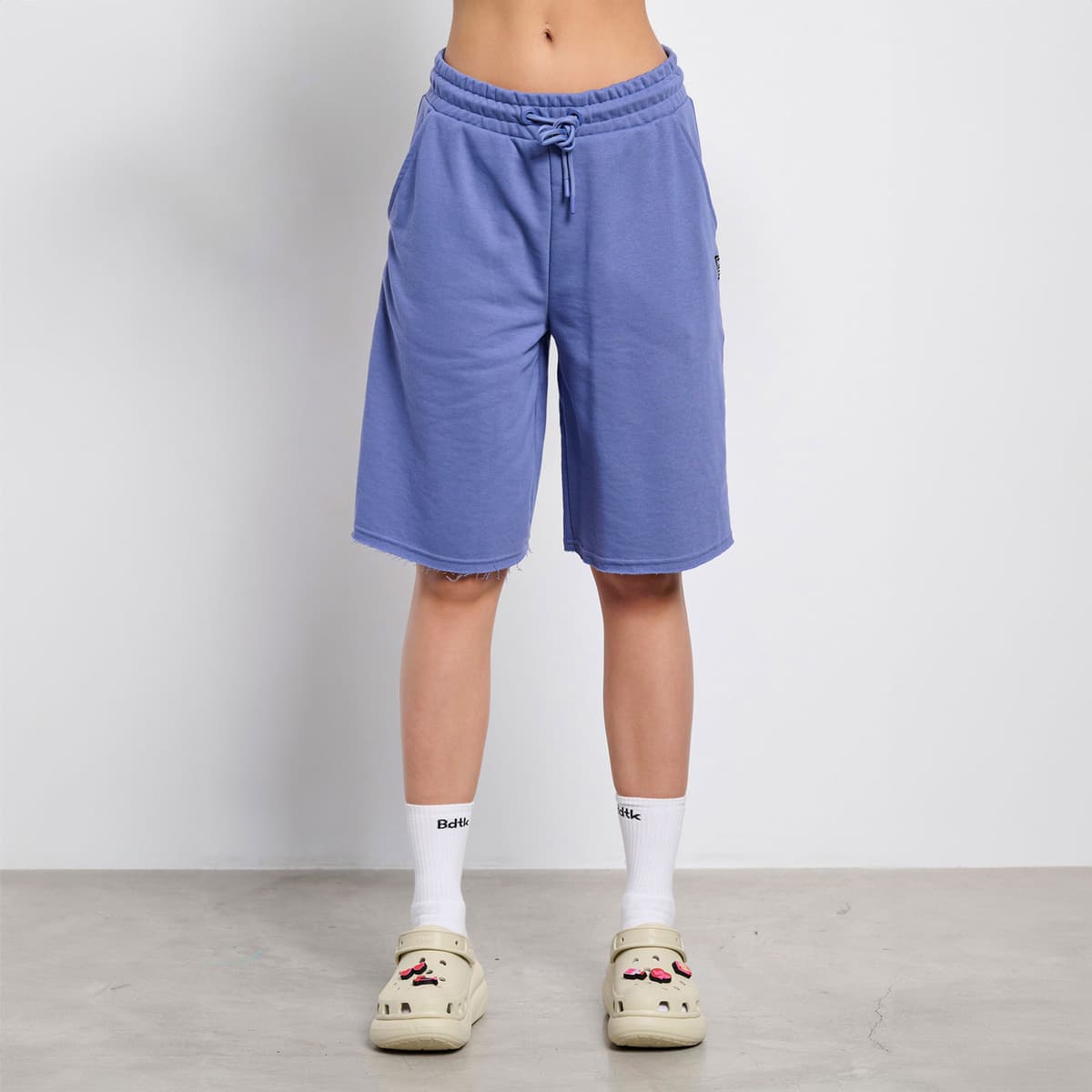 Bdtk Pantson Below Knee Walkshorts Μπλε