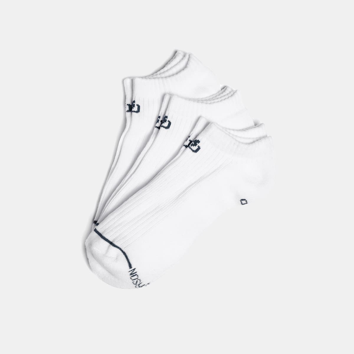 Emerson Basic Extra Low Socks (3-Pack) Ασπρο