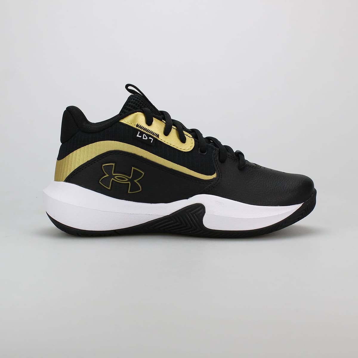 Under Armour Gs Lockdown 7 Μαυρο