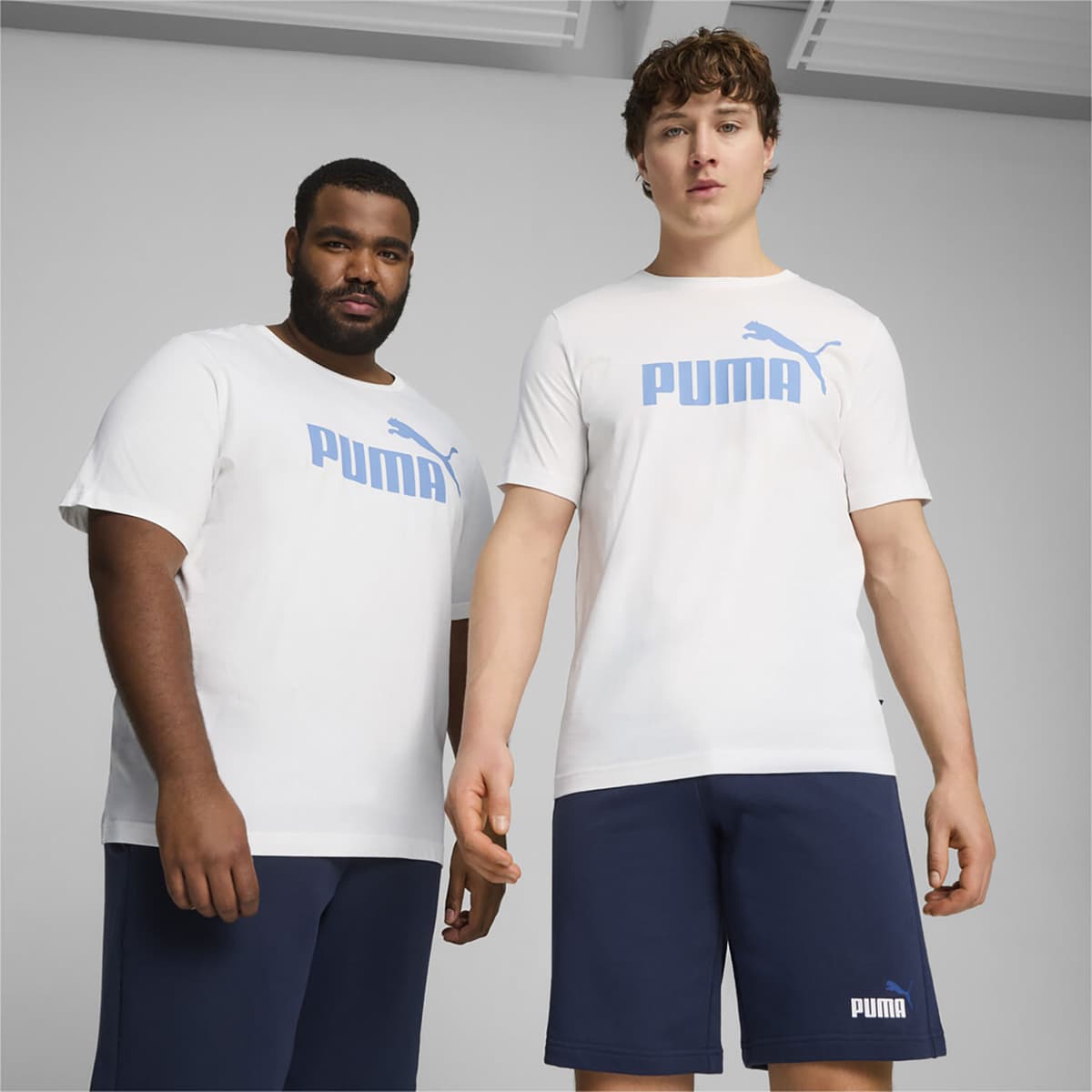 Puma Essentials Logo T-Shirt Μαυρο