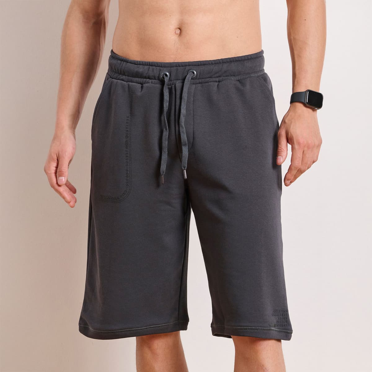 Men's Sports Shorts Body Talk Gray