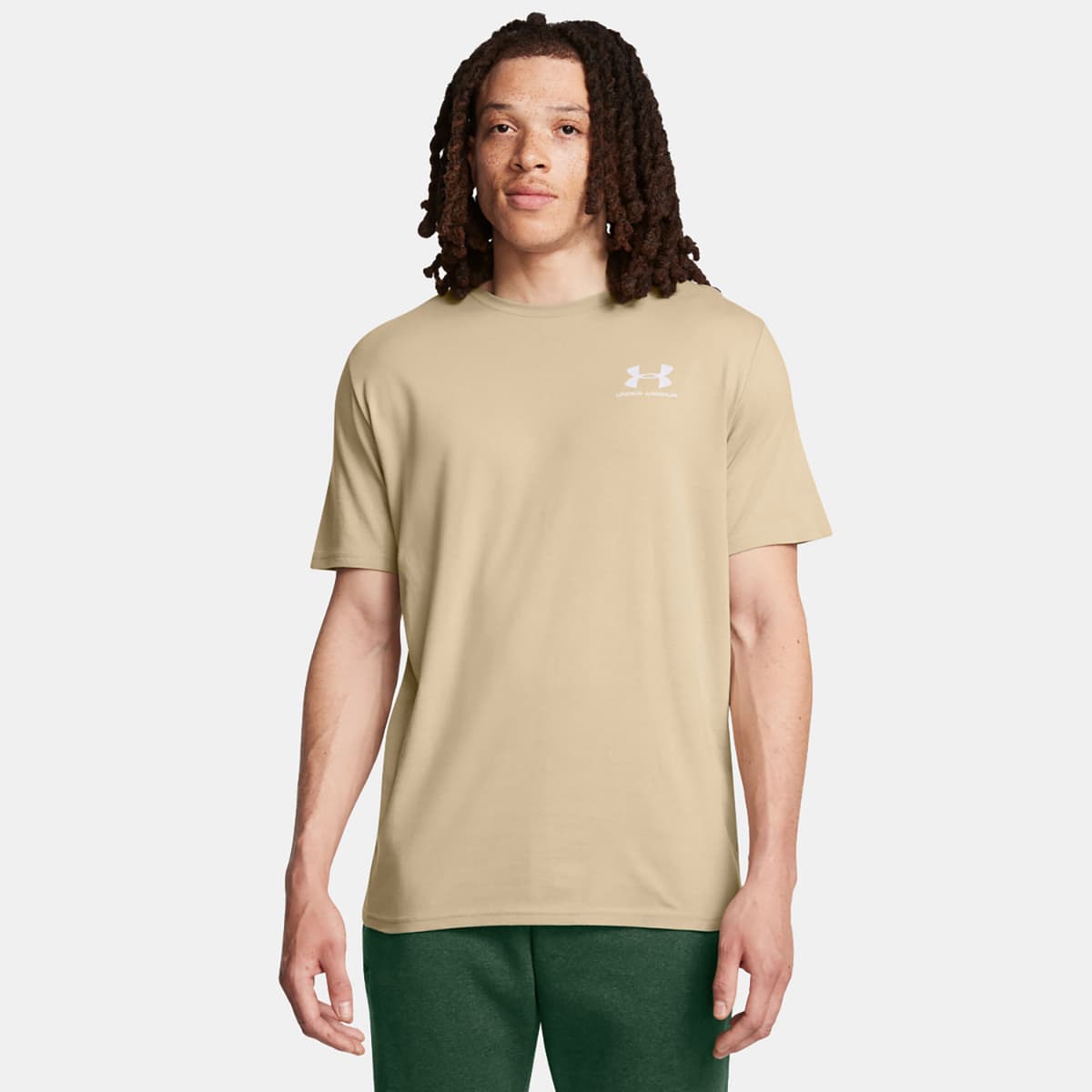 Men's Sports T-Shirts Under Armour Beige