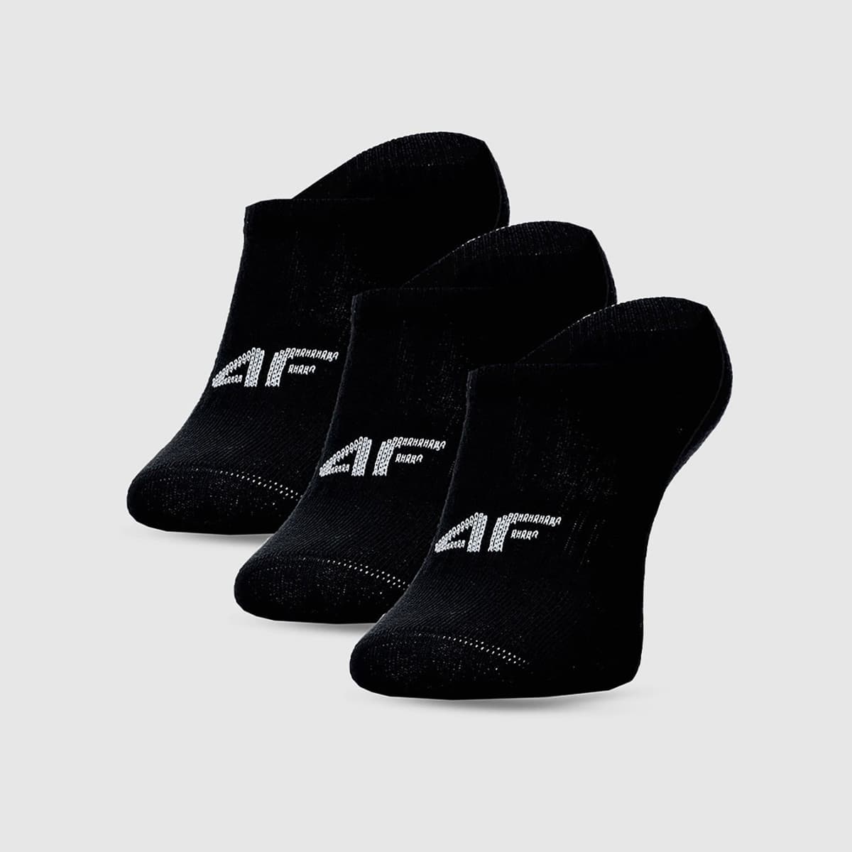 4F Kids' Casual Ankle Socks 3-Pack Ασπρο