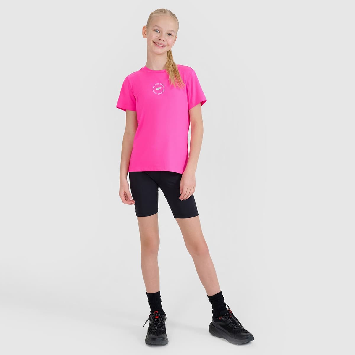 Girls' Leggings 4F Black