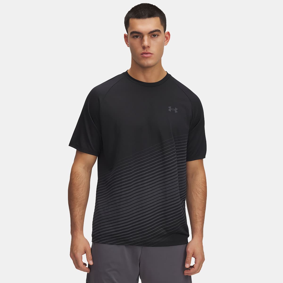 Under Armour Tech Fade Men'S Short Sleeve T-Shirt Μπλε