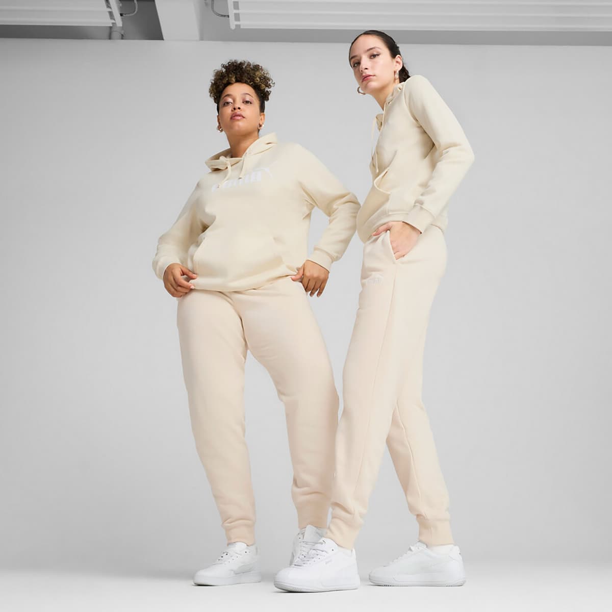 Women's Sports Pants Puma Beige
