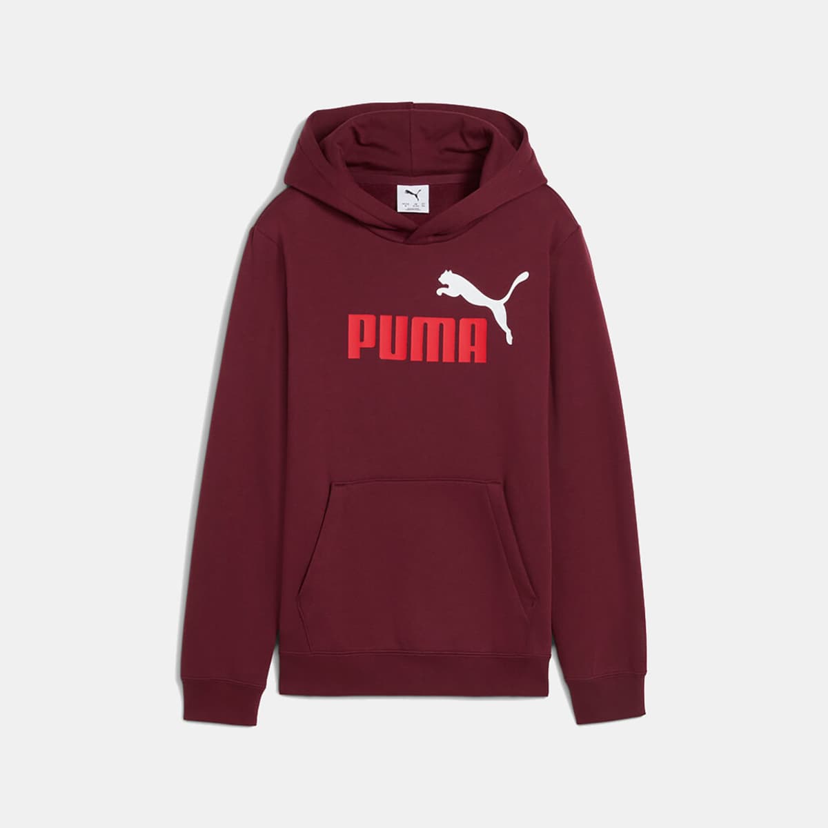 Puma Kids Essentials Two Color No. 1 Logo Hoodie Κοκκινο