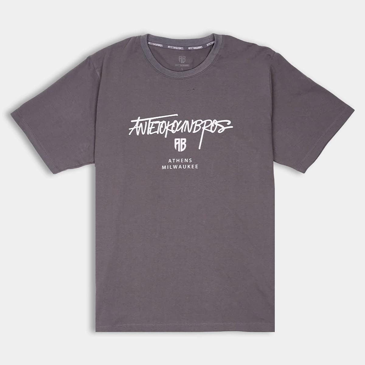 Men's Sports T-Shirts Antetokounbros Gray