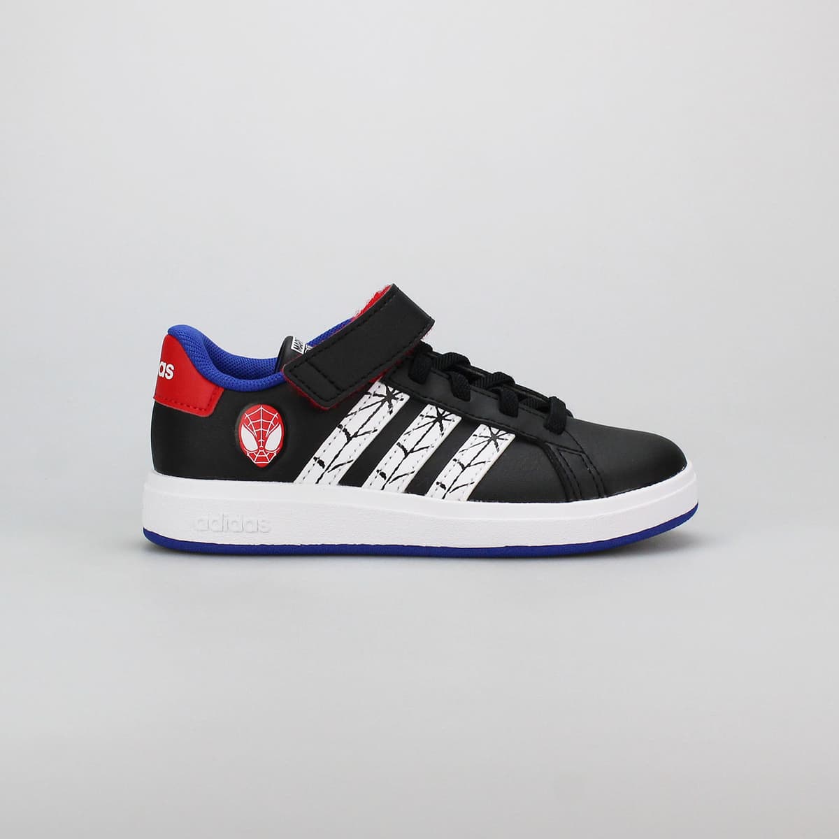 Adidas X Marvel'S Spider-Man Grand Court Kids Shoes Μαυρο