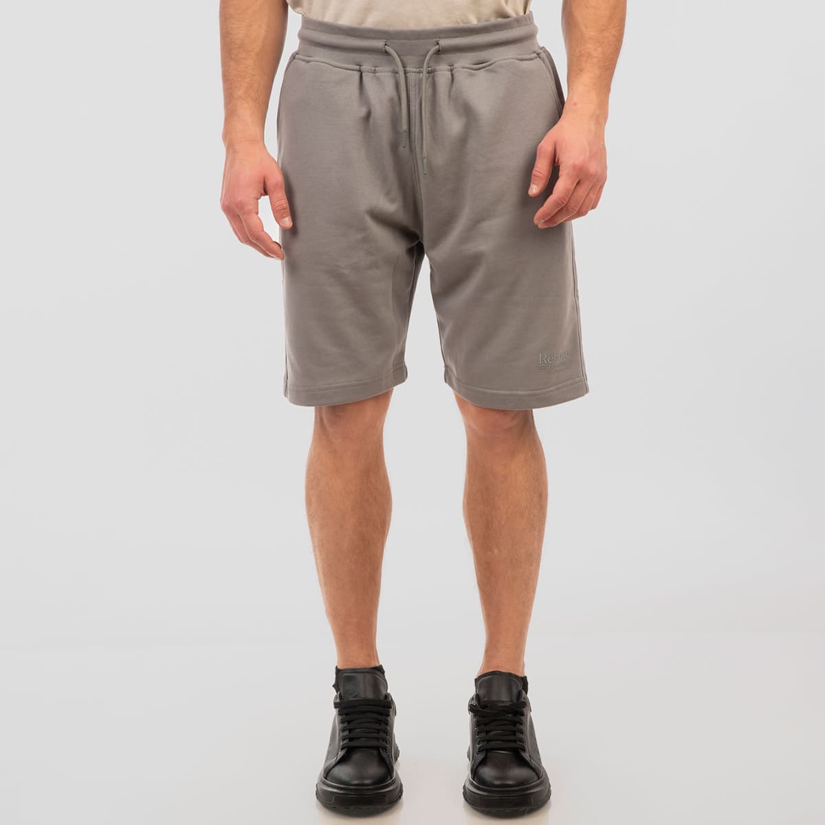 Rebase Terry Fleece Shorts Μπεζ