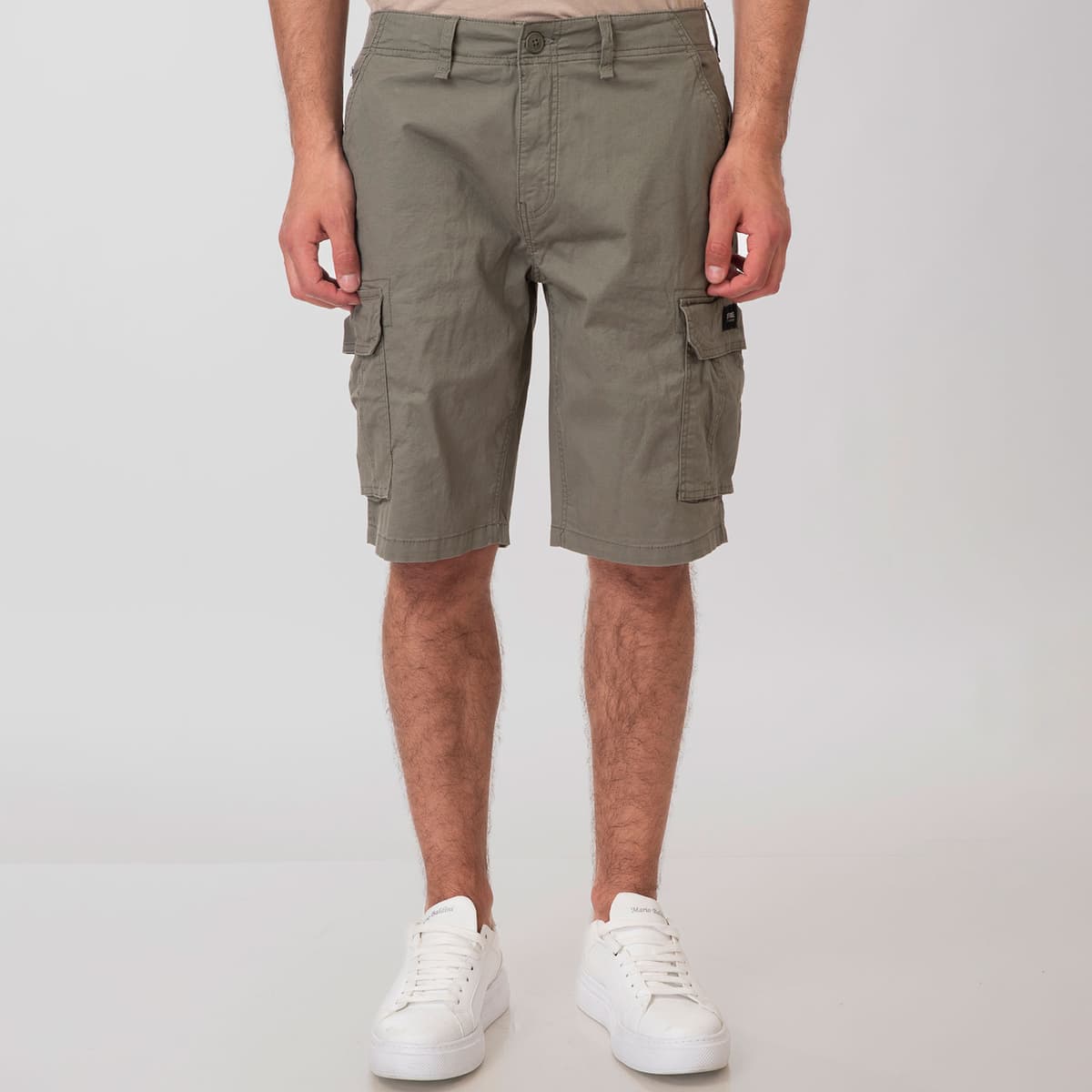 Rebase Cargo Shorts Μαυρο
