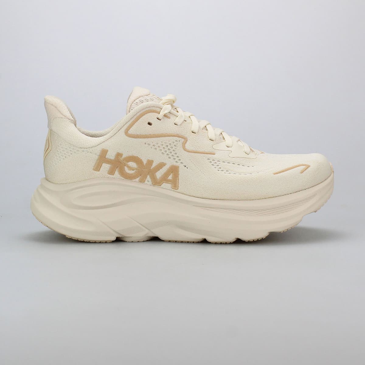 Women's Running Shoes Hoka Beige