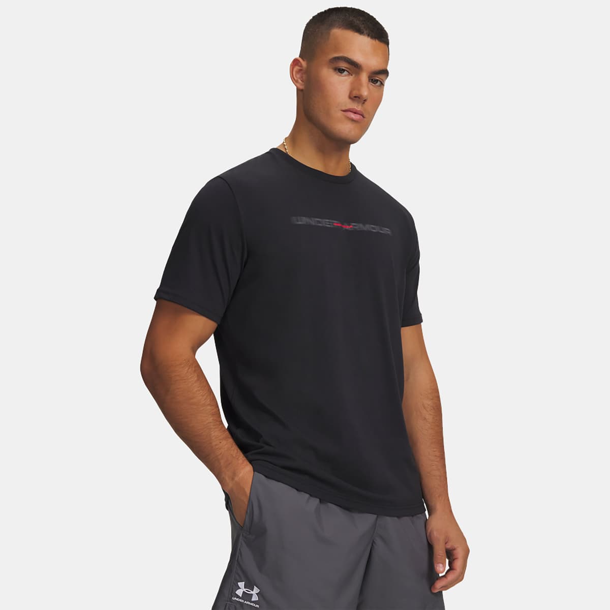 Men's Sports T-Shirts Under Armour Gray
