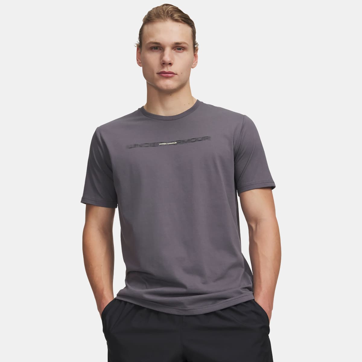 Men's Sports T-Shirts Under Armour Gray
