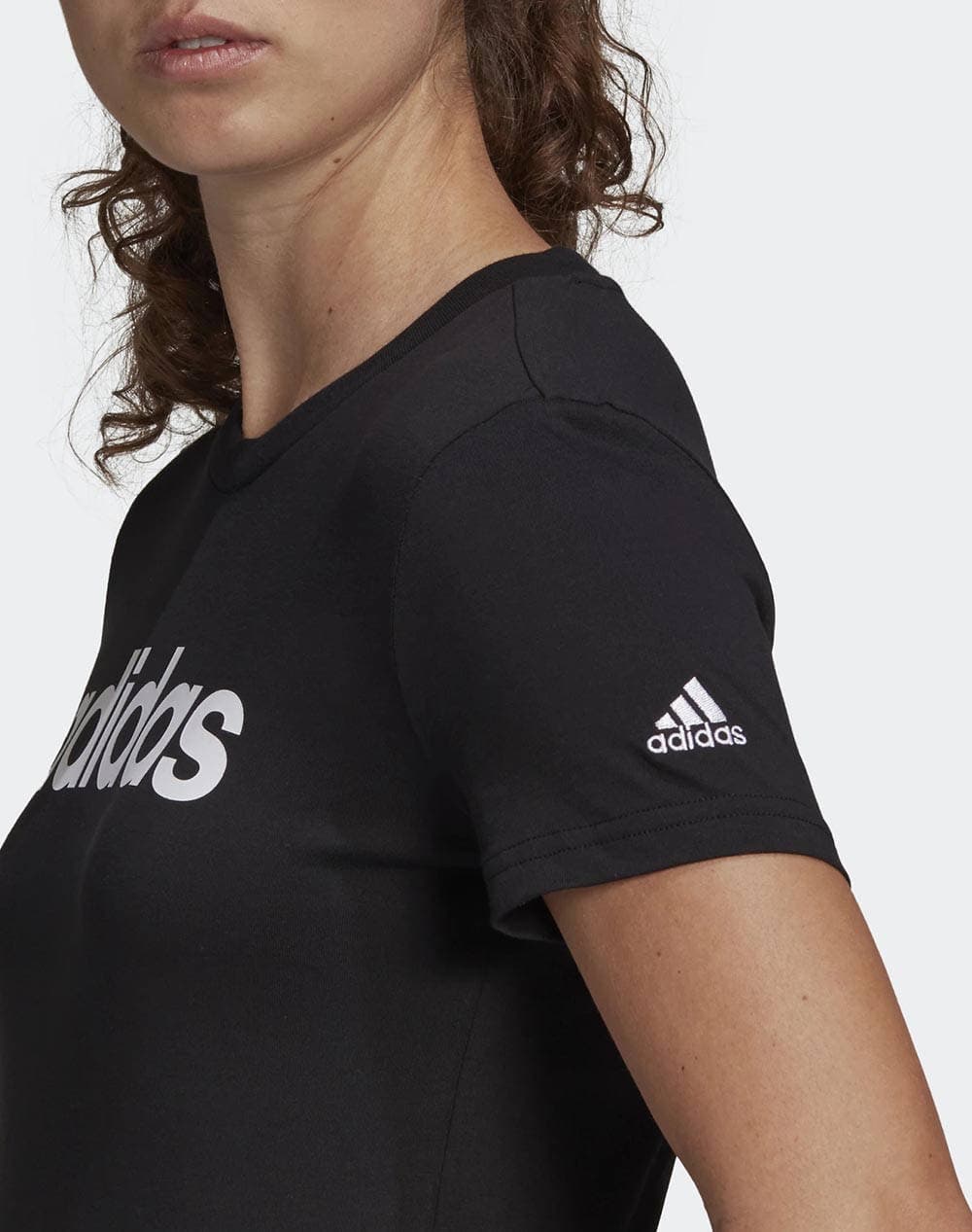 Women's T-Shirts Adidas Black