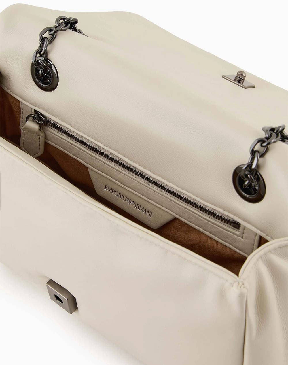 Women's Clutches Emporio Armani Ecru