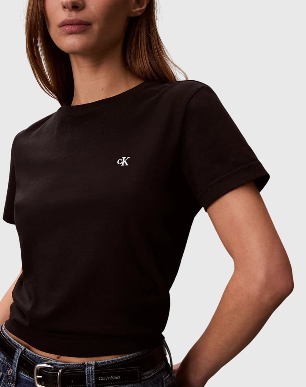 Γυναικείο T-shirt Μαύρο Calvin Klein LV047B224G-UB1