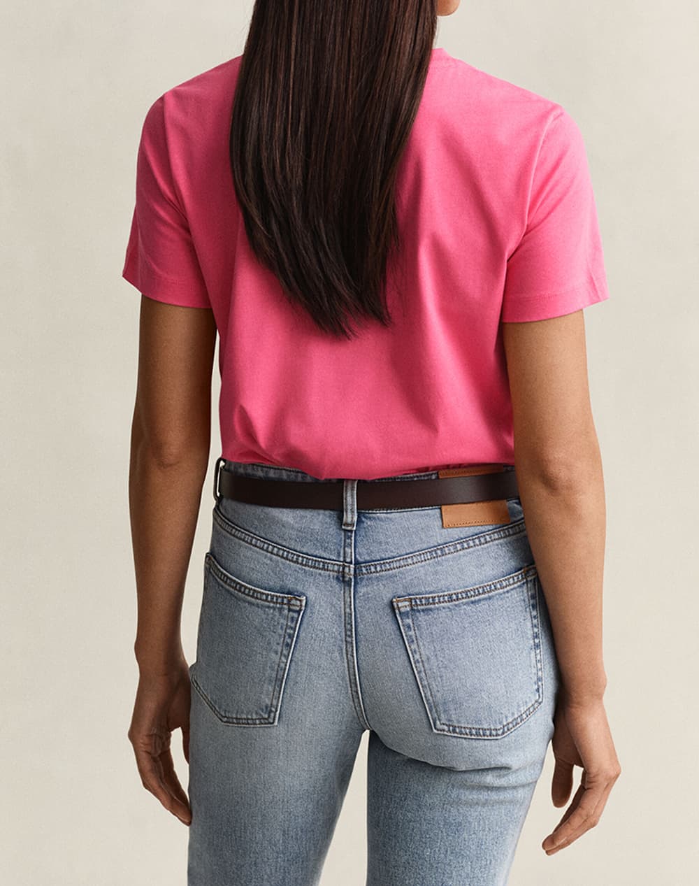Women's T-Shirts Gant Fuchsia