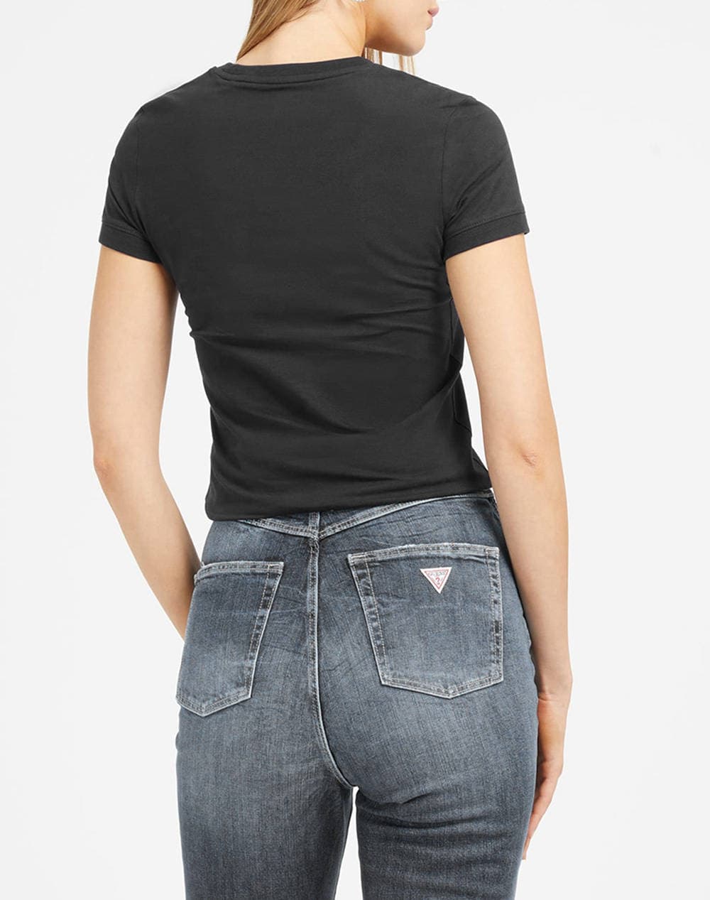 Women's T-Shirts Guess Black