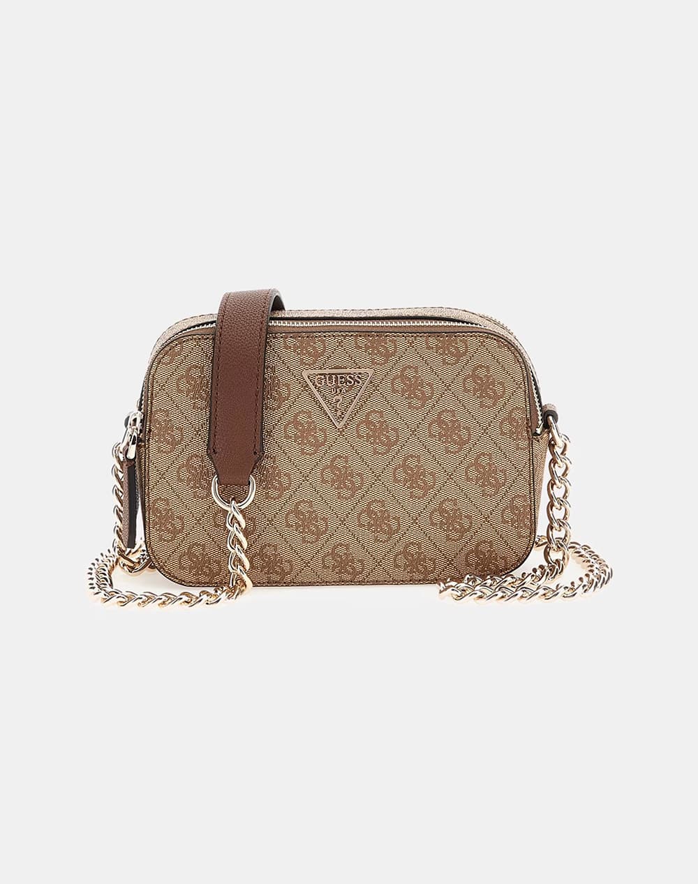 GUESS NOELLE II CROSSBODY CAMERA ΤΣΑΝΤΑ ΓΥΝΑΙΚΕΙΟ HWBG9672140-LGW SandyBrown