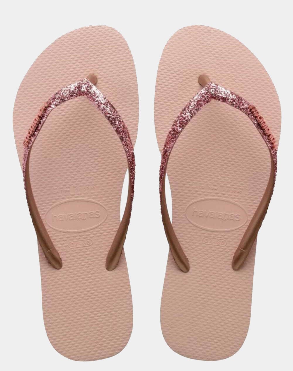 HAVAIANAS SLIM GLITTER II ΣΑΓΙΟΝΑΡΕΣ 4146975-3606 deepPink