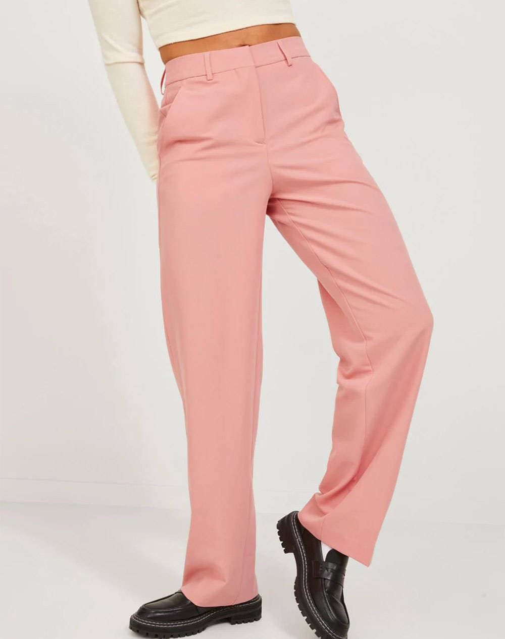 Jxmary High Waist Regular Fit Pants Women Jjxx