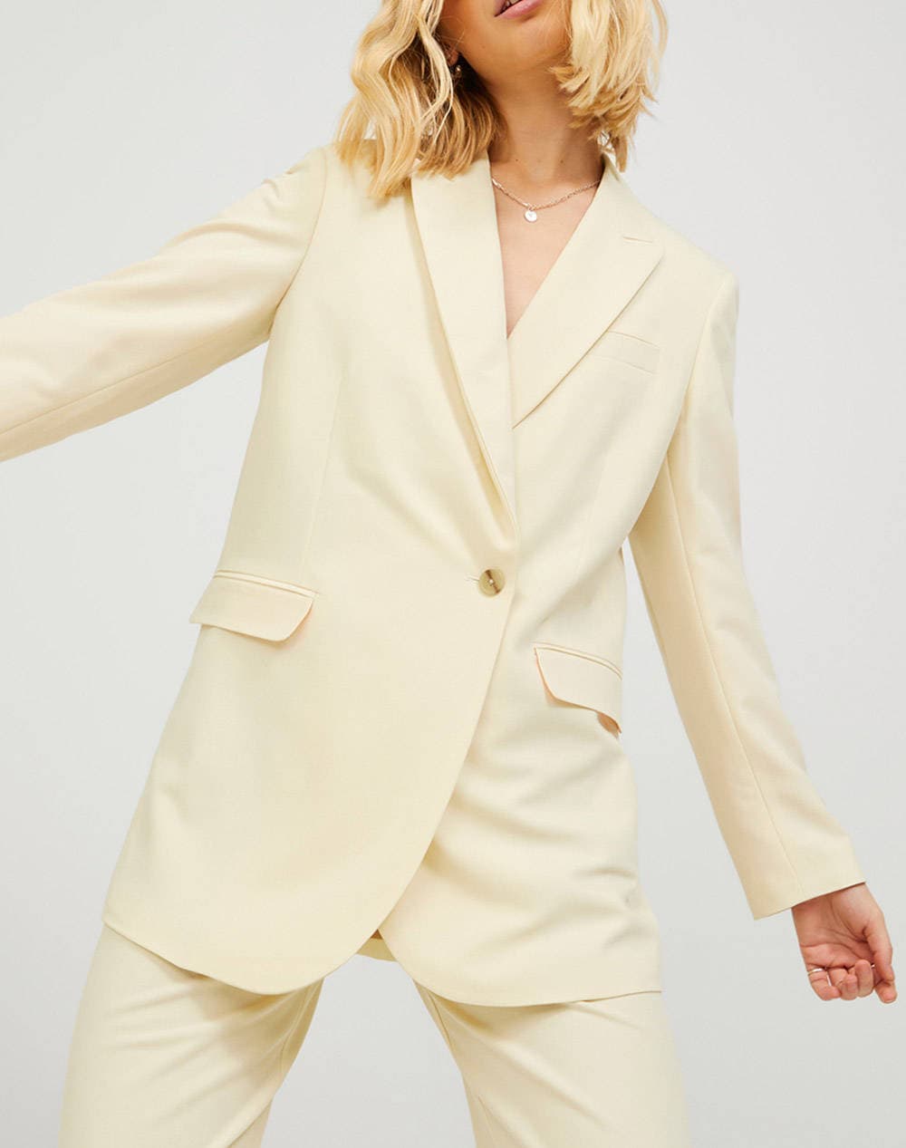 JJXX JXMARY BLAZER NOOS WVN 12200590-Coral Haze deepPink