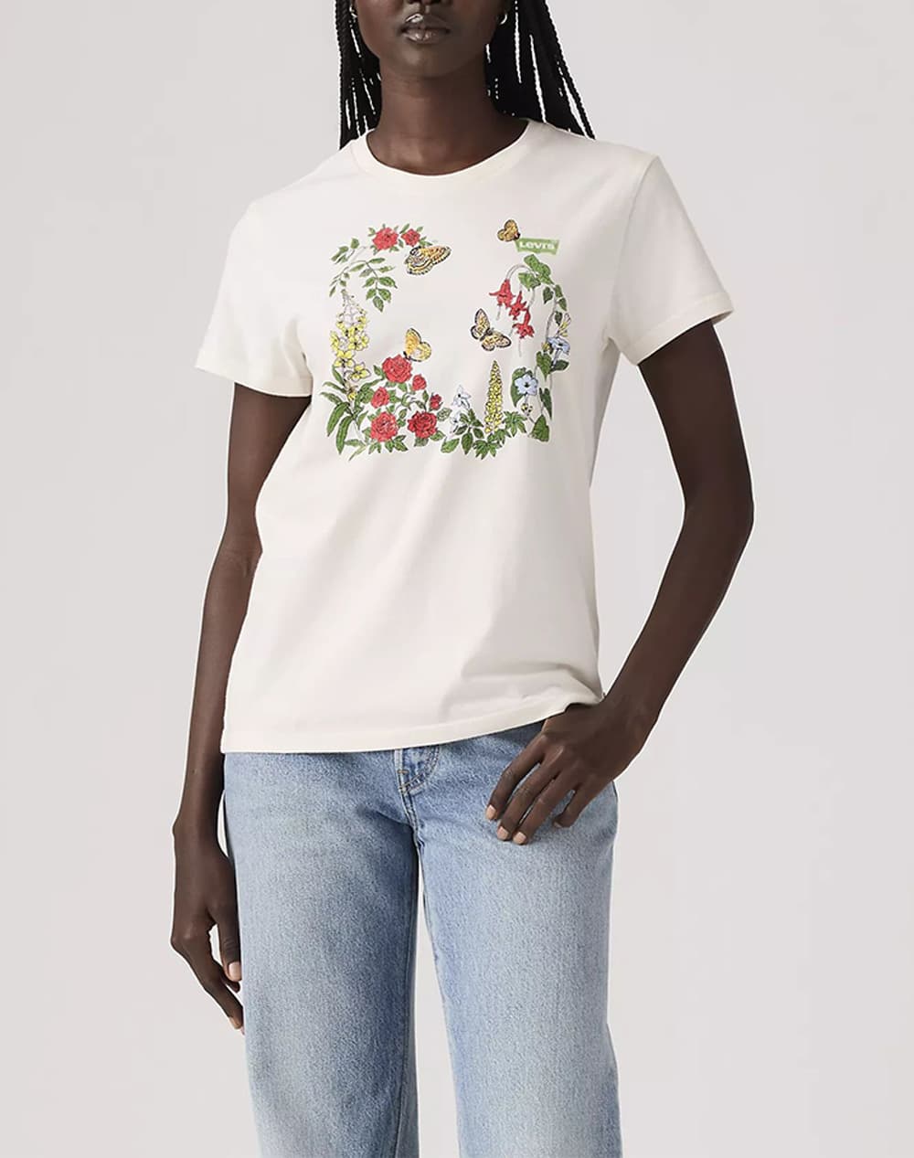 LEVIS THE PERFECT TEE 17369-3221-3221 Ecru