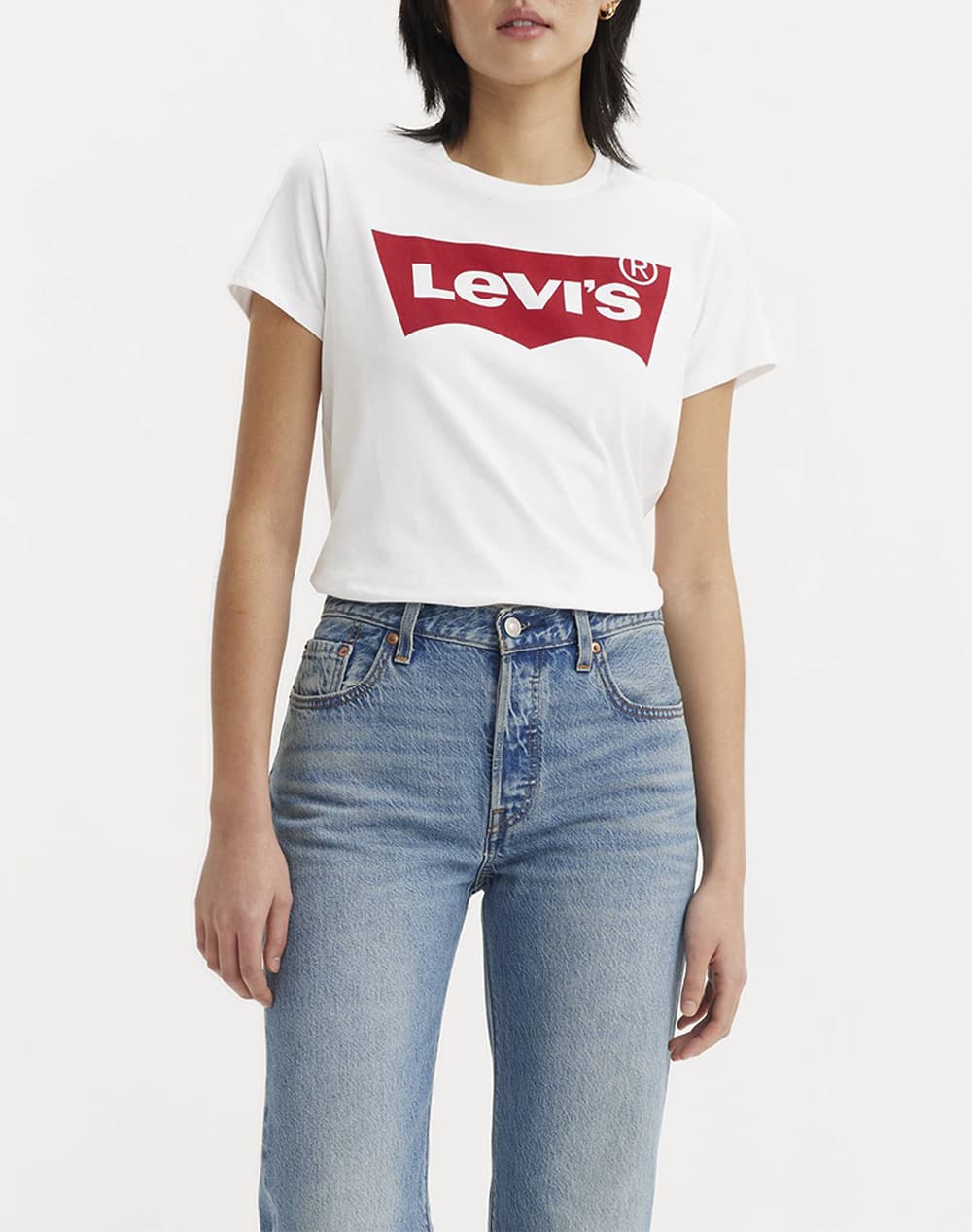 LEVIS THE PERFECT TEE 17369-0053-0053 OffWhite
