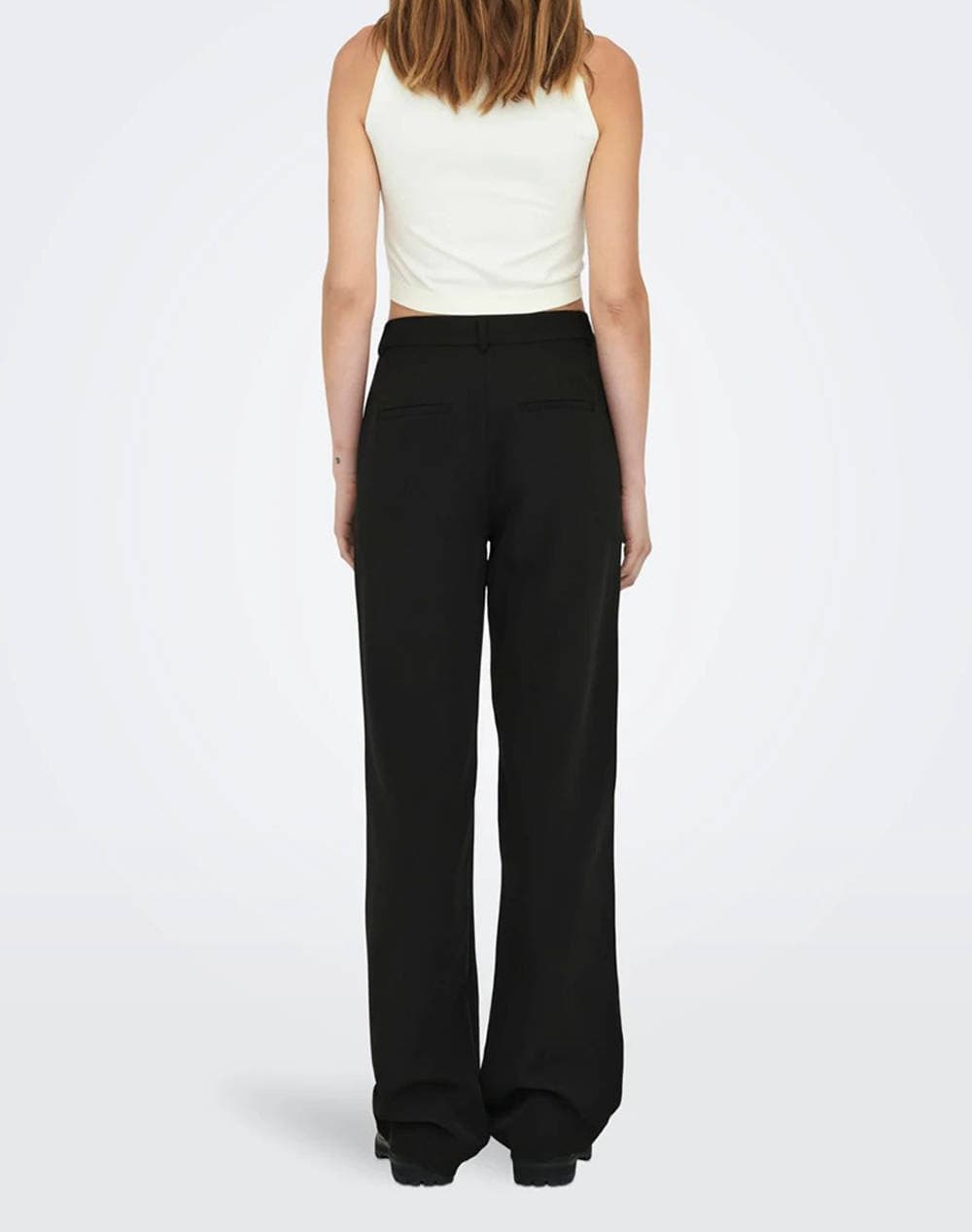 Women's Wide Leg Pants Only Black