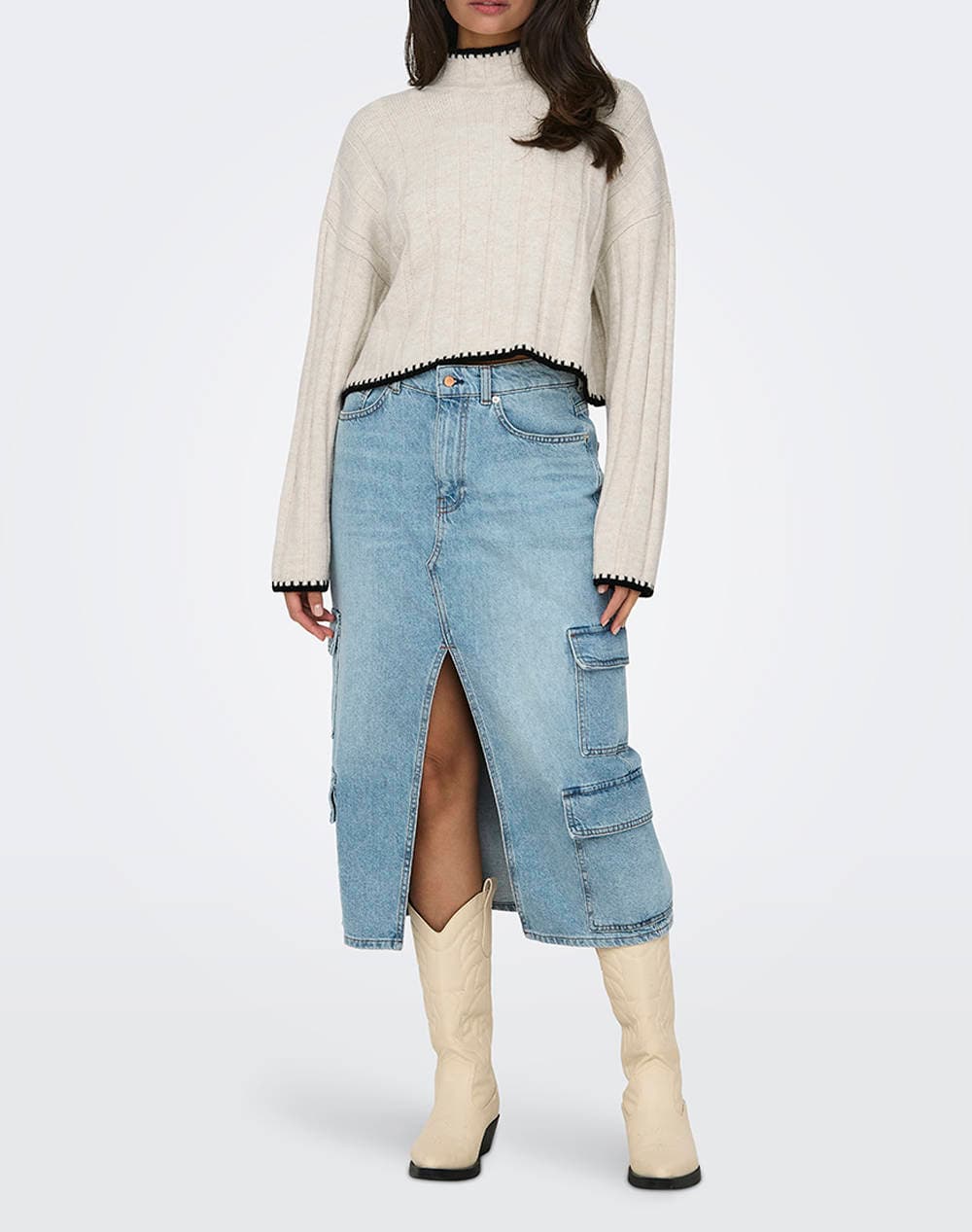 Women's Knitwear Only Ecru