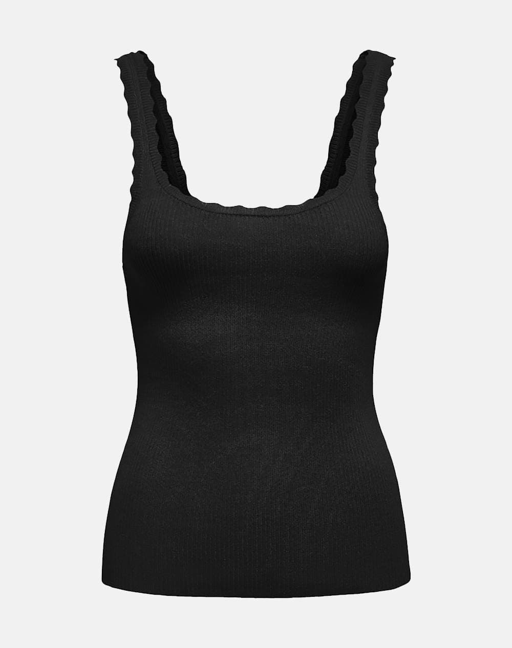 Onlgemma Knitted U Neck Sleeveless Top Women Only