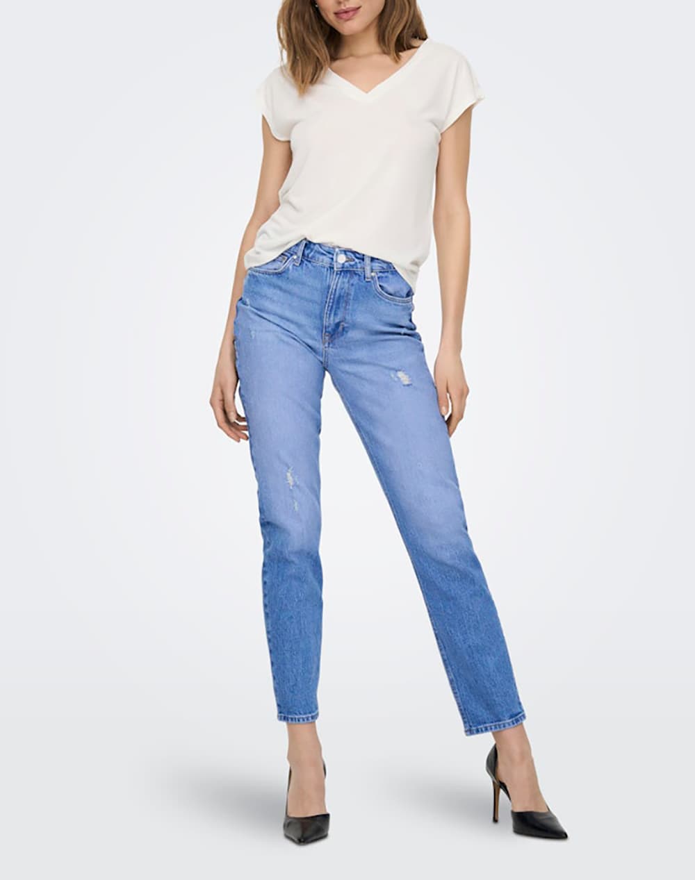 Women's Tops Only Ecru