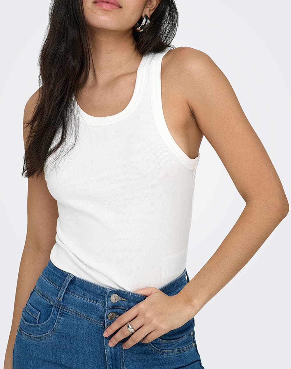 ONLY ONLVAL 2-WAY TANK TOP JRS NOOS 15371705-Jadeite MintGreen