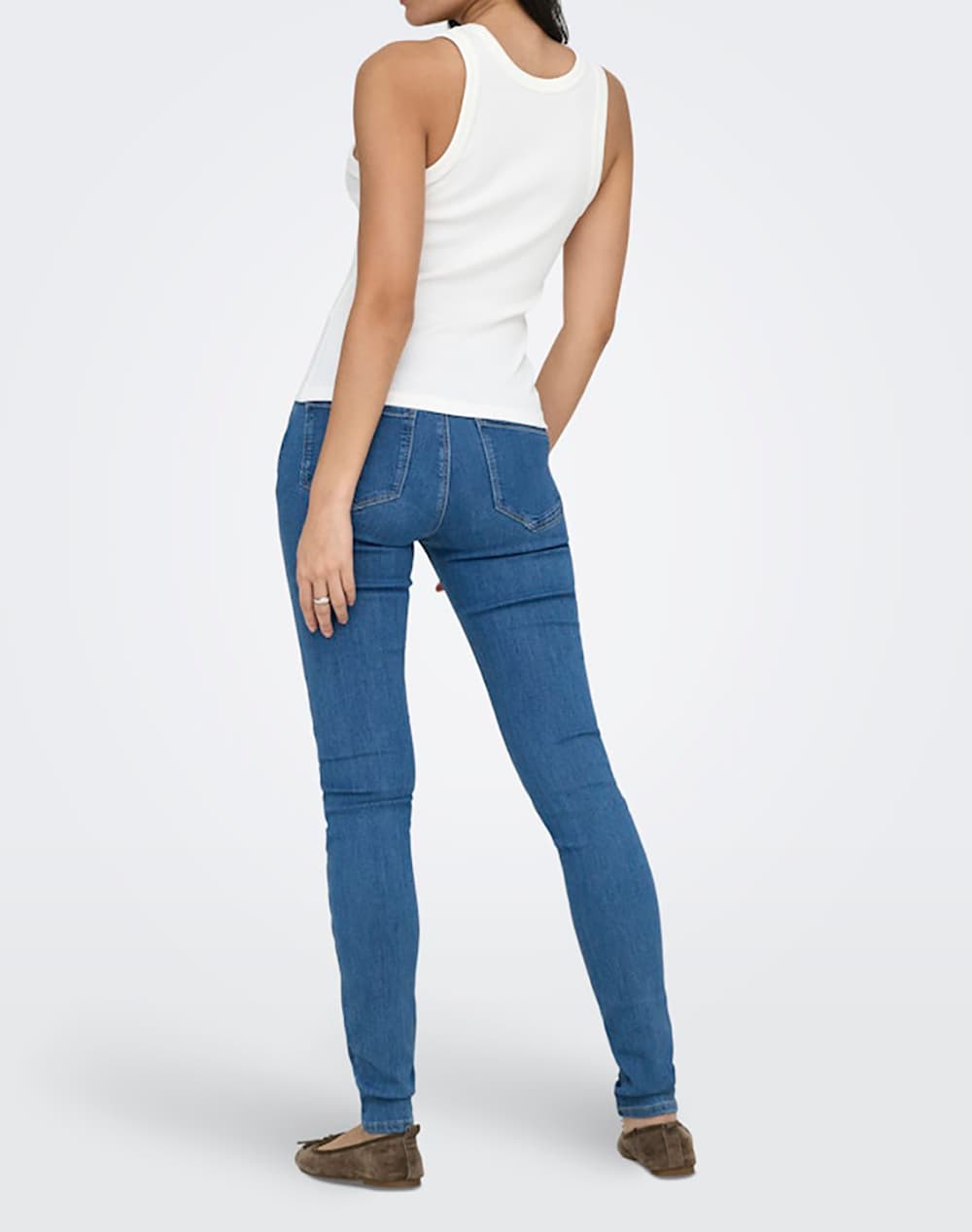 Women's Sleeveless Tops Only White