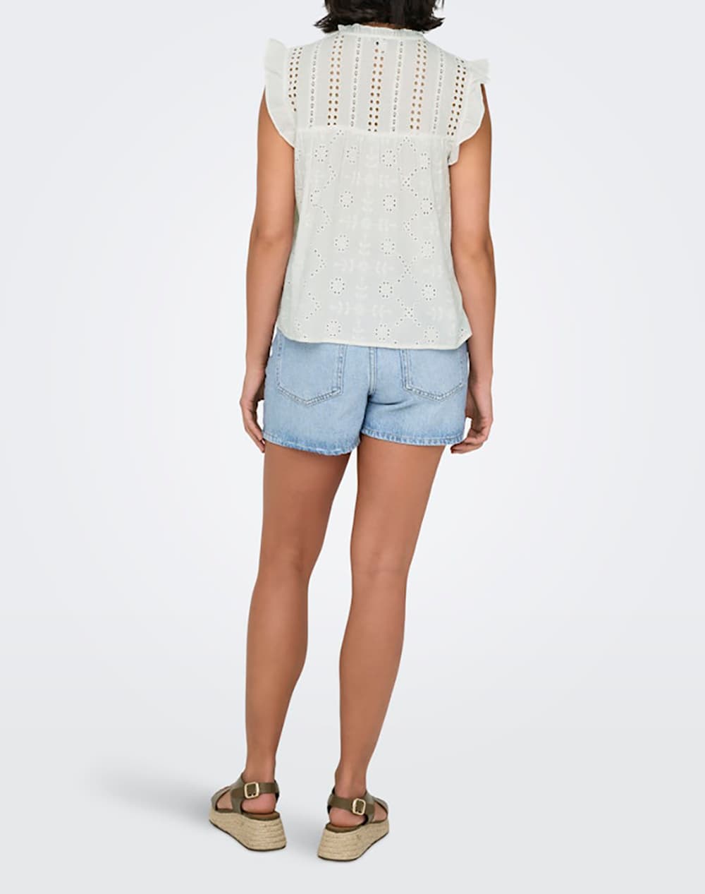 Women's Tops Only Ecru