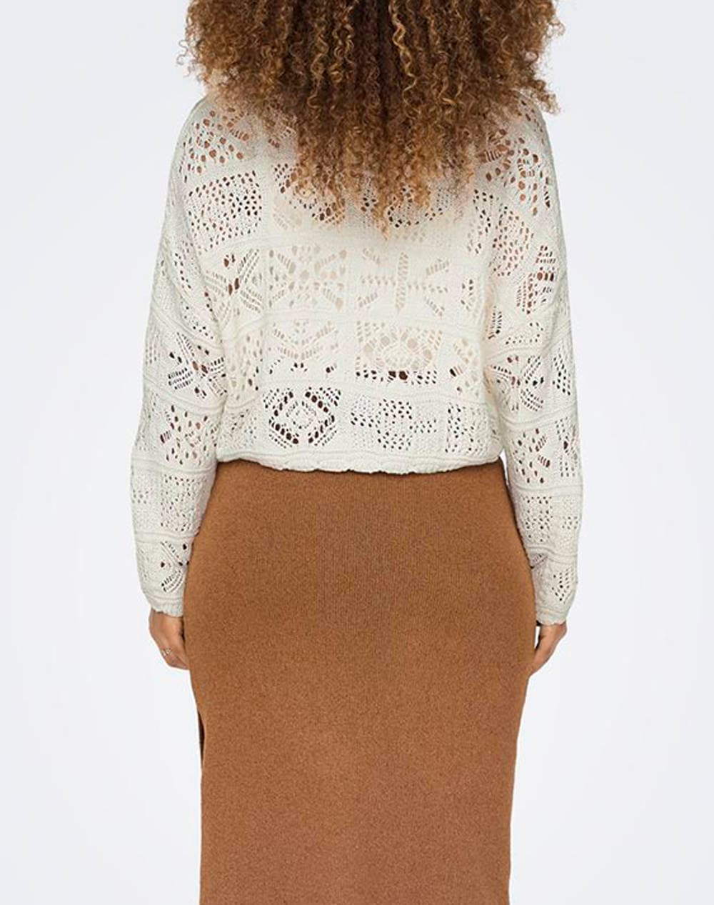 Women's Knitwear Only Ecru