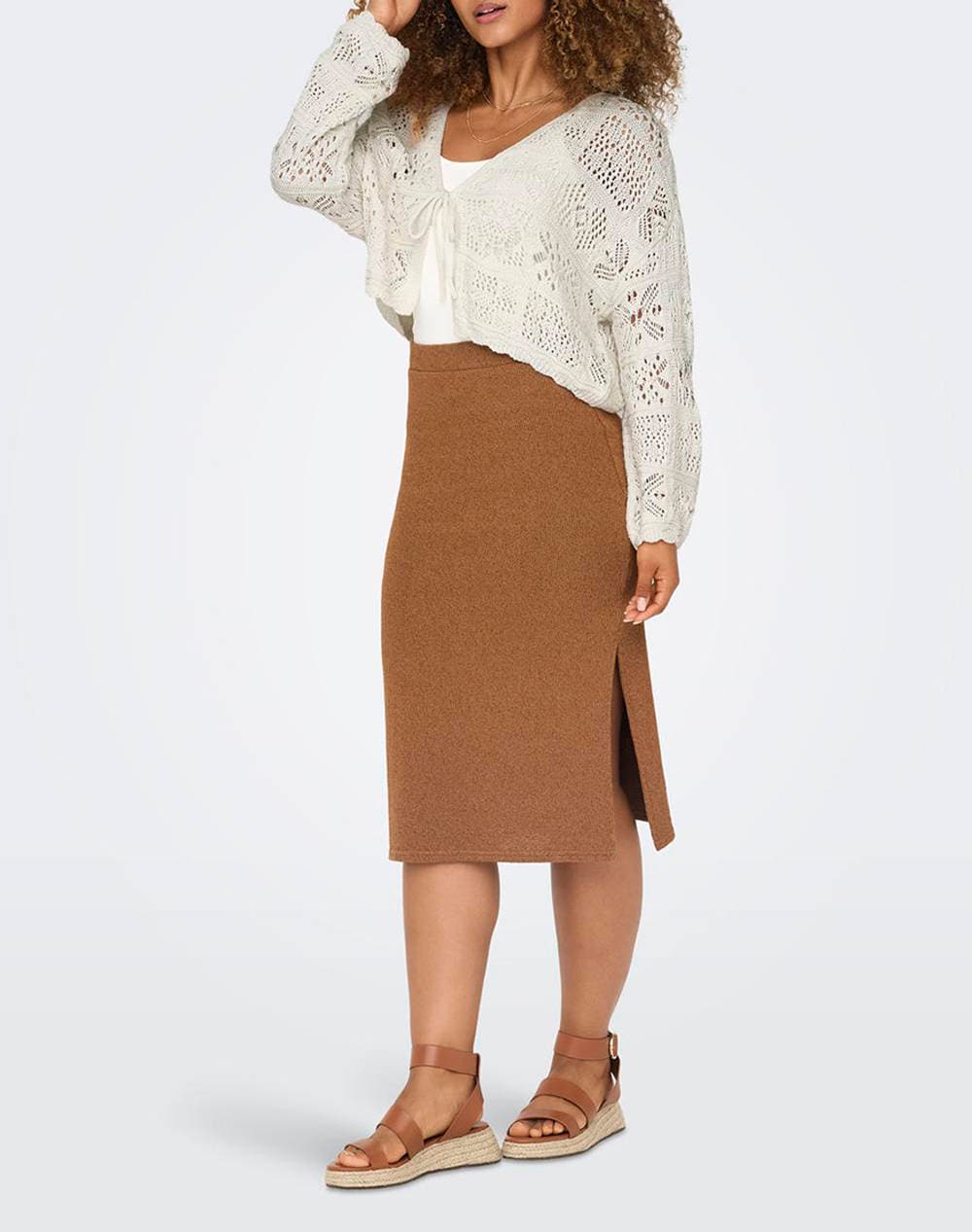 Women's Knitwear Only Ecru