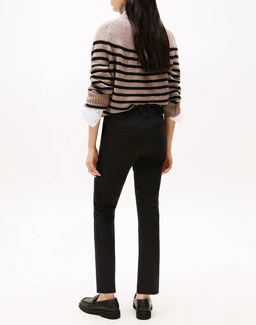 Gabardine Slim Fit Pants Women Tommy Hilfiger