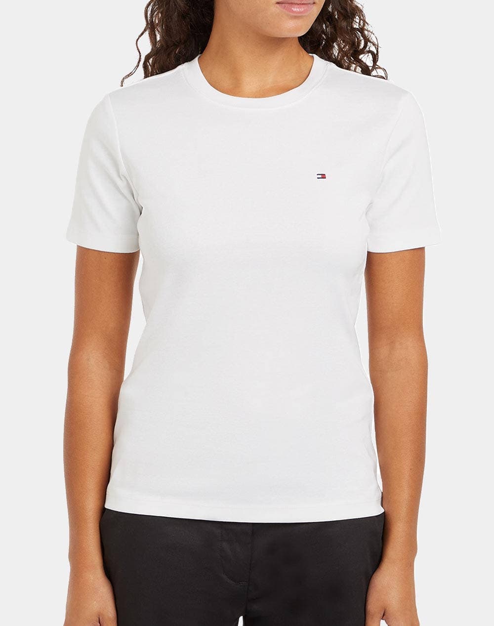 Women's T-Shirts Tommy Hilfiger Black