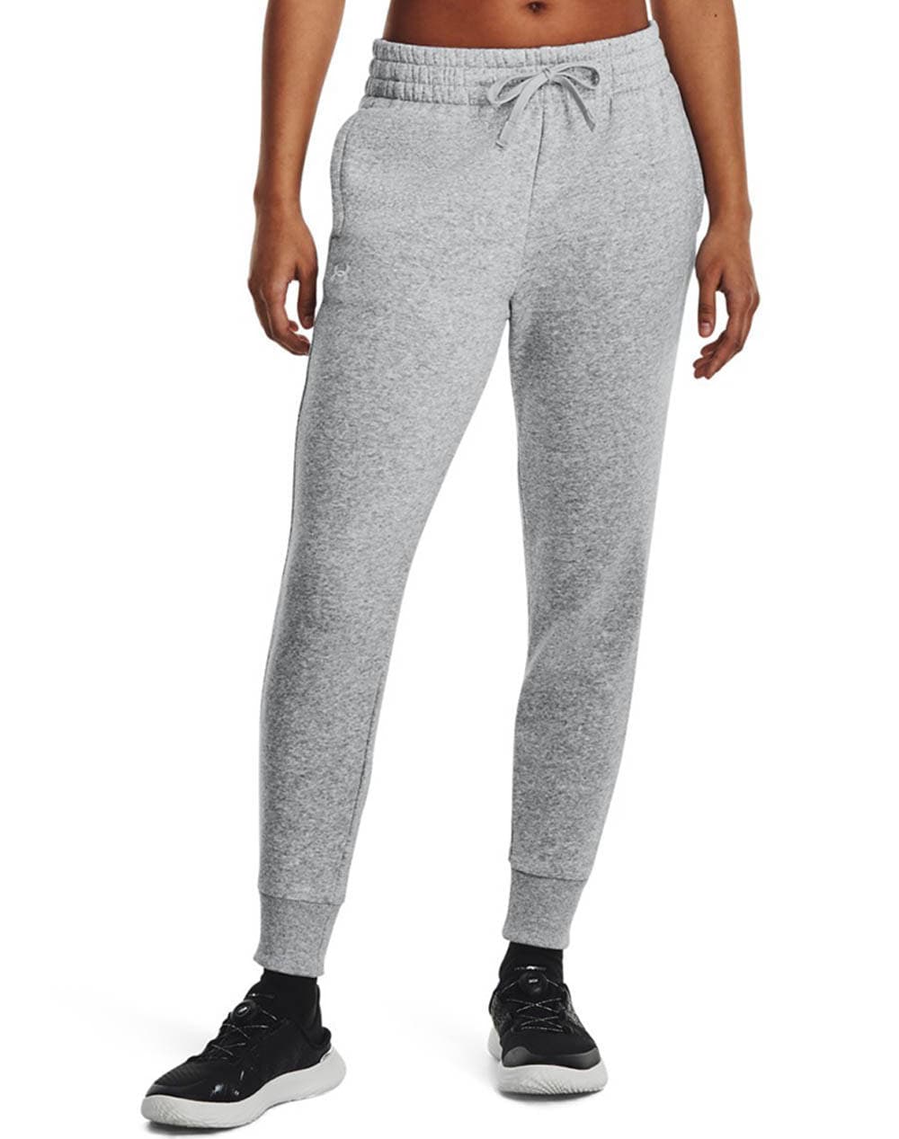 UNDER ARMOUR Women''s UA Rival Fleece Joggers 1379438-012 LightGray