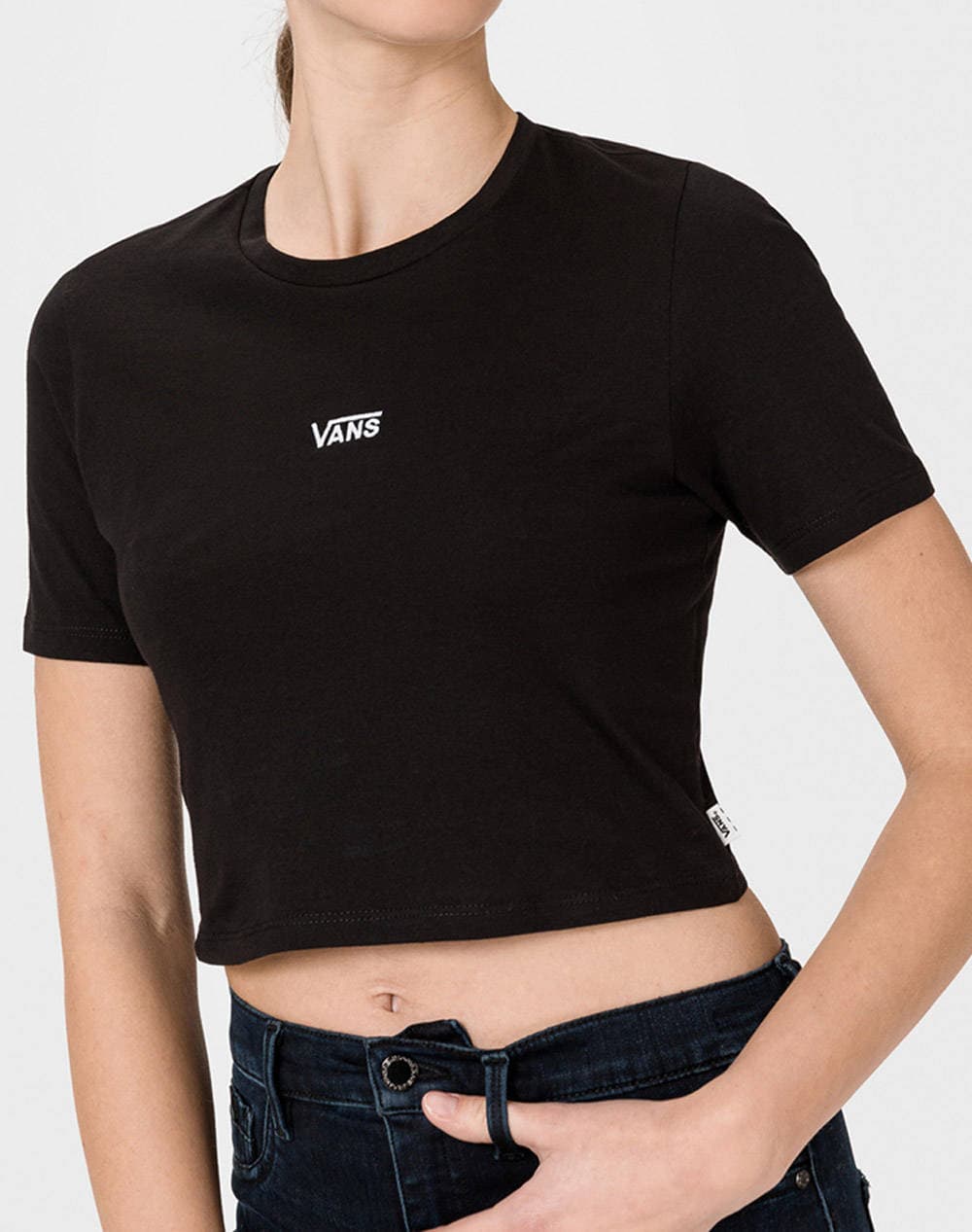 Women's Crop Tops Vans Black