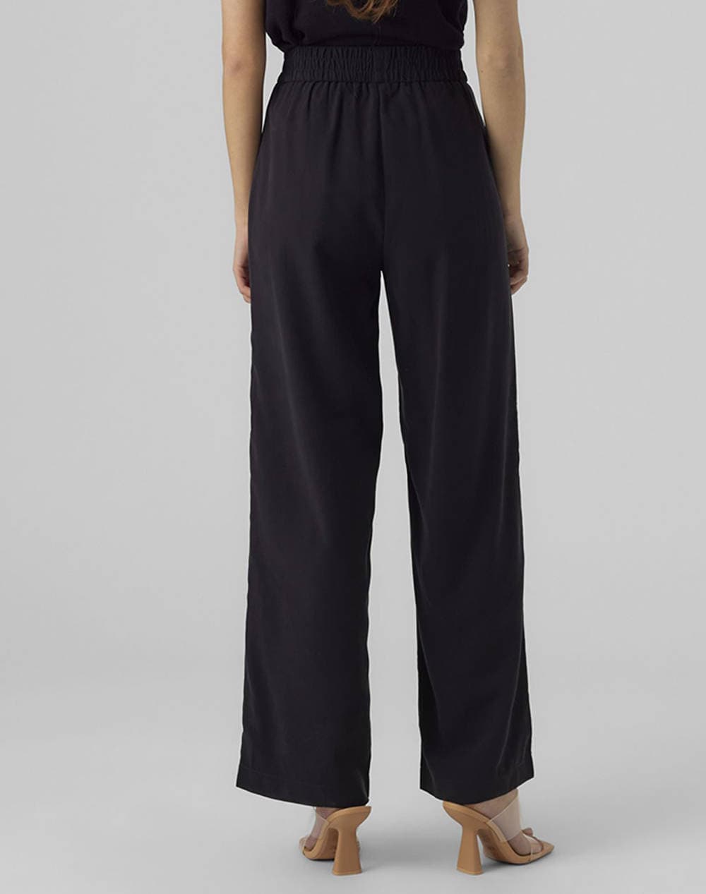 Women's Wide Leg Pants Vero Moda Black