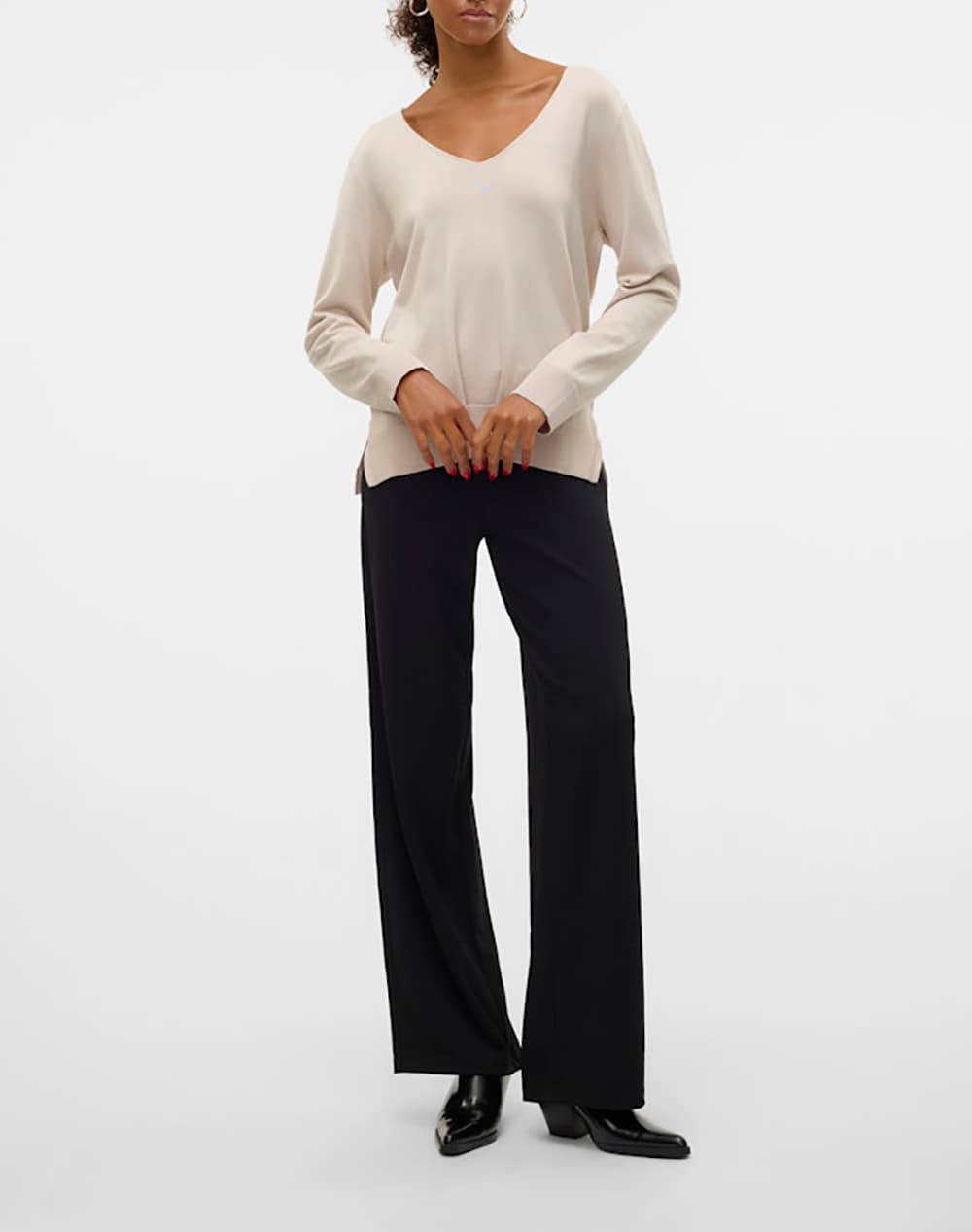 Women's Knitwear Vero Moda Ecru