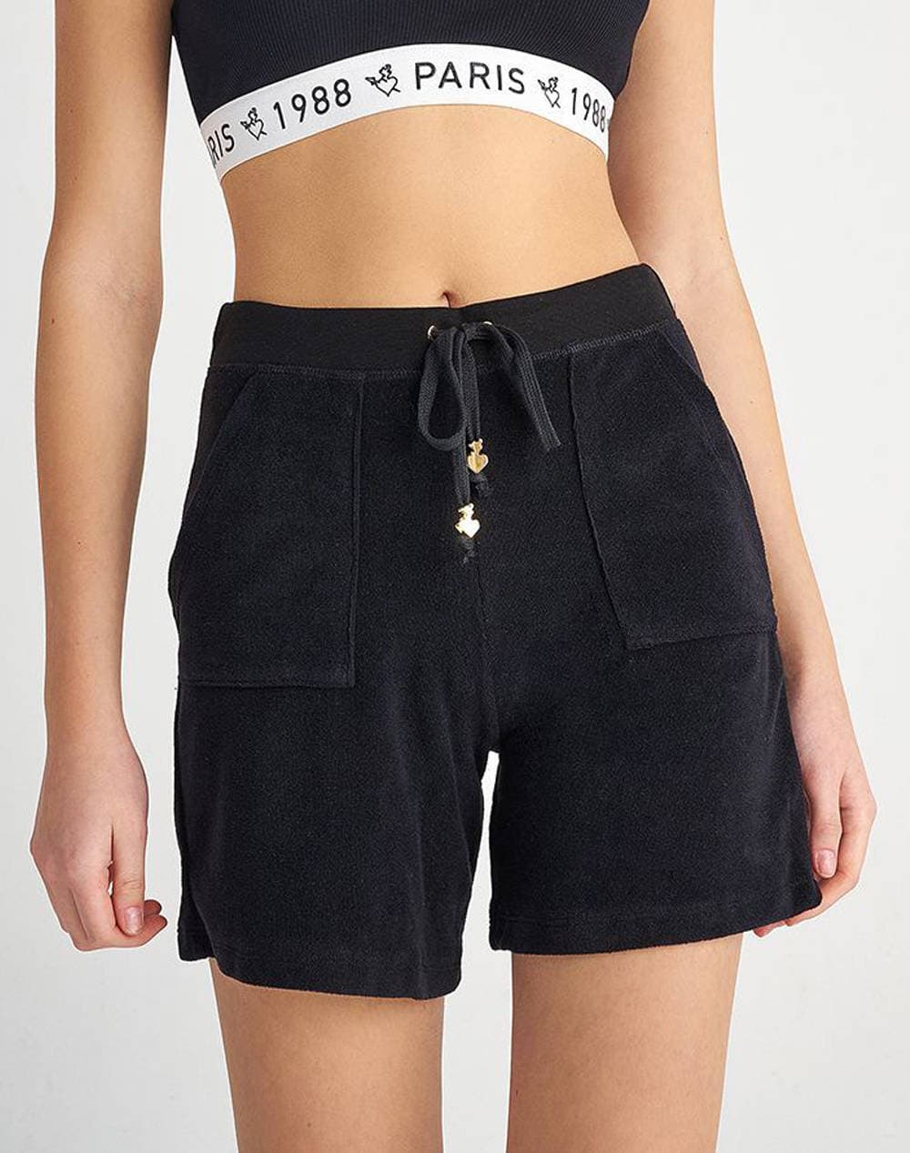 Women's Sports Shorts Sugarfree Ecru